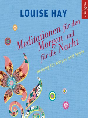 cover image of Meditationen für den Morgen und für die Nacht